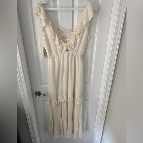 Billabong long lace up summer dress - Picture 2 of 4